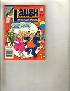 Lot of 7 Laugh Comics Digest #17 18 19 19 20 63 64 WS15