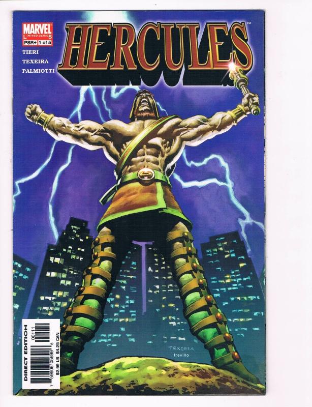 Hercules # 1 FN Marvel Comic Book War Limited Series Avengers X-Men Iron Man S80