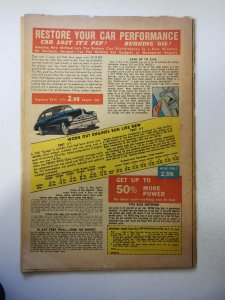 Panic #10 (1999) PR Con cover detached, book length spine split, moisture stains