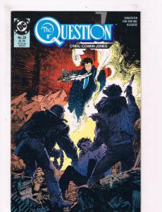 The Question #23 VF/NM 1st Print Marvel Comic Book O' Neil Cowan Jones 1989 DE3