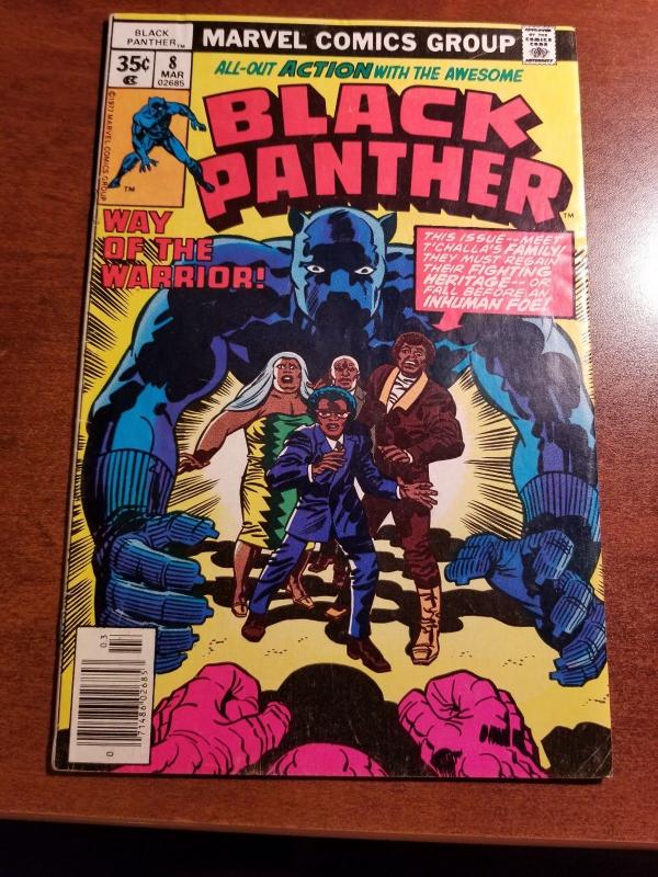 Black Panther #8 1978 Marvel Comics (Please see my other Panther Books for Sale)