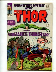 JOURNEY INTO MYSTERY #115 (7.0/7.5) LOKI!! 1965
