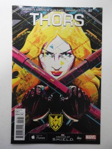 Thors #1 S.H.I.E.L.D. Cover (2015) VF/NM Condition!