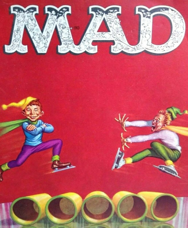 MAD Magazine April 1962 No 70 Figure Skating Comedy Cover Collectible Comic