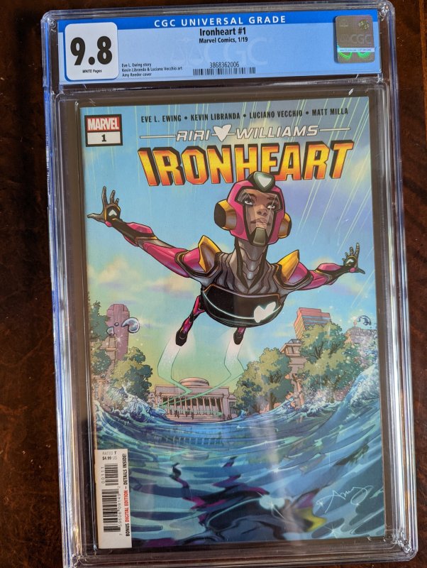 Ironheart #1 (2019) CGC 9.8