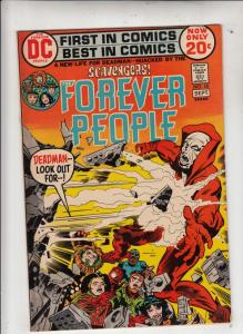 Forever People #10 (Sep-72) FN/VF+ High-Grade Big Bear, Beautiful Dreamer, Se...