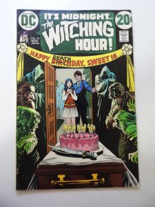 The Witching Hour #25 (1972) VG condition moisture stain bc