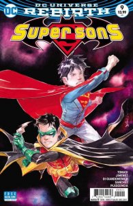 Super Sons #9A VF ; DC | Rebirth Dustin Nguyen Variant