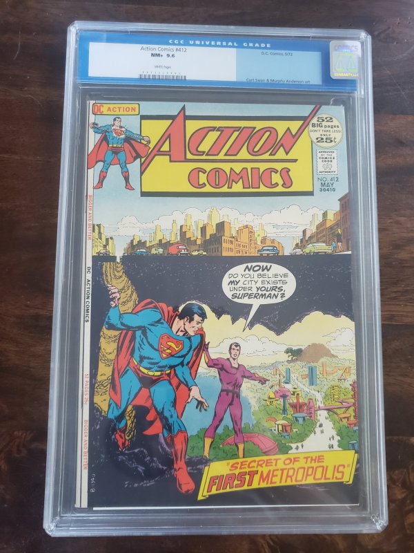 Action Comics 412 CGC 9.6