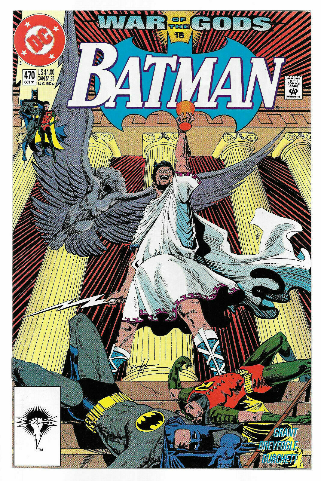 Batman 470 (10/1991) DC Comics War of the Gods | Comic Books - Copper Age,  DC Comics, Batman, Superhero / HipComic