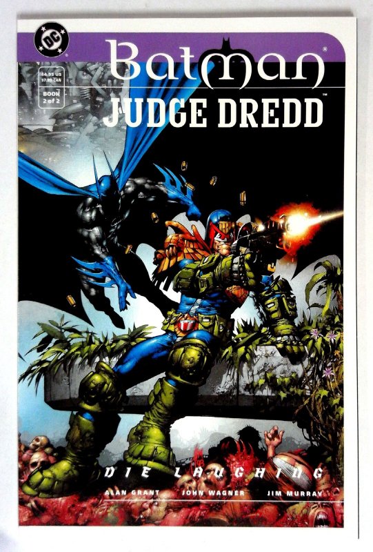 Batman Judge Dredd #2 (1998) Die Laughing Alan Grant DC NM-