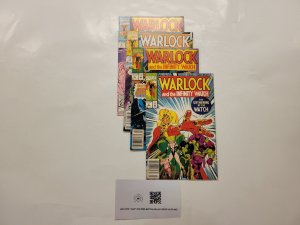 4 Warlock Marvel Comic Books #1 2 6 13 Infinity Watch 1 TJ7