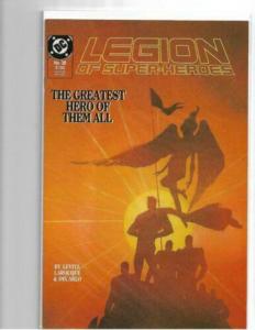 LEGION OF SUPER-HEROES #38 - NM/NM+ DEATH OF SUPERBOY - COPPER AGE KEY - CLASSIC