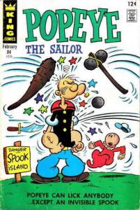 Popeye #84 FN; Charlton | save on shipping - details inside