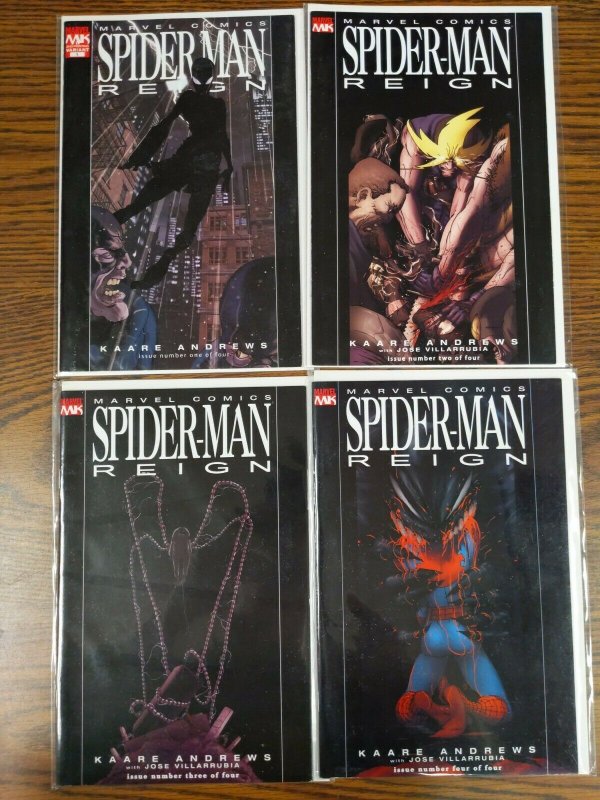 Marvel Comics Spider-Man Reign Set 1-4 #1 is 2nd print