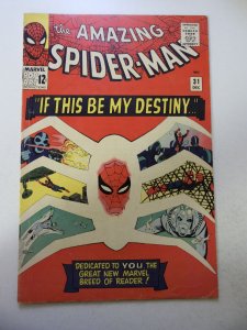 The Amazing Spider-Man #31 1st App of Gwen Stacy & Harry Osborn! VG+ Cond