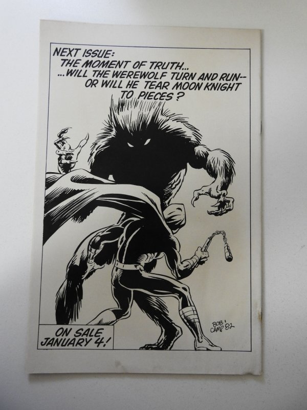 Moon Knight #29 (1983) VG+ Condition rusty bottom staple