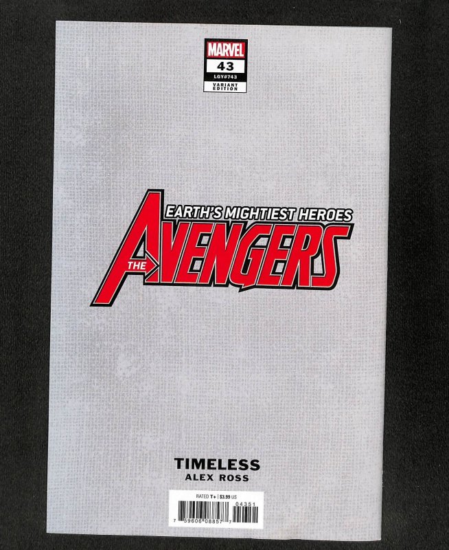 Avengers #43 Alex Ross Variant
