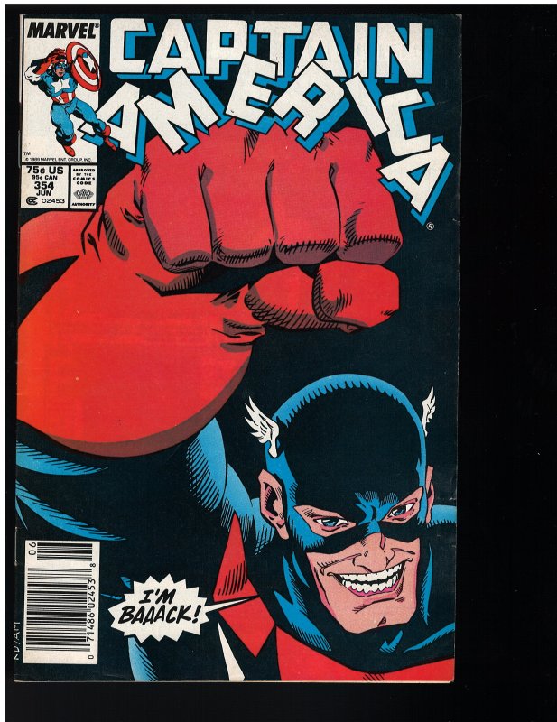 Captain America #354 (Marvel, 1989)