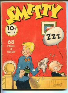 SMITTY #11 1940-DELL-FOUR COLOR COMICS-1ST SERIES-WALTER BERNDT-FULL COLOR-vg