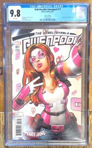 The Unbelievable Gwenpool #17 Mary Jane Variant Cover (2017) CGC 9.8!