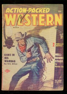 ACTION-PACKED WEST PULP-MAR 1957-BUCK McKEE & TORTILLA FN