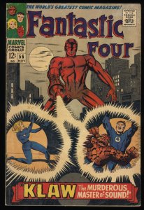 Fantastic Four #56 Murderous Master! 1966!