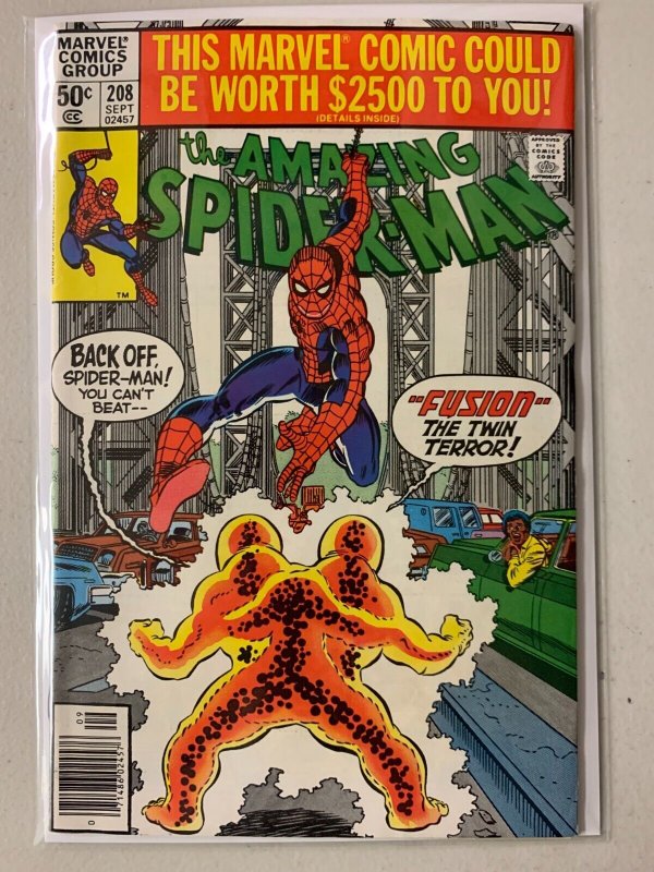 Amazing Spider-Man #208 newsstand 7.0 (1980)