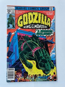 Godzilla # 6 VF/NM Marvel Comic Book Trimpe Cover Art TOHO King Monster 12 J262
