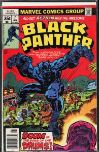Black Panther #7 (1978) Black Panther [Key Issue]