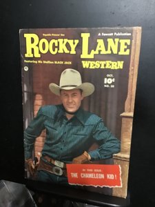 Rocky Lane Western #30 Photo cover! Mid high grade! FN/VF Oregon CERT!