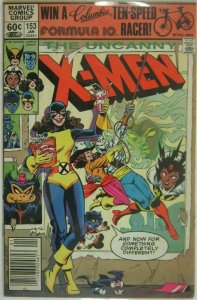 X-Men #153NS - 4.0 VG - 1982