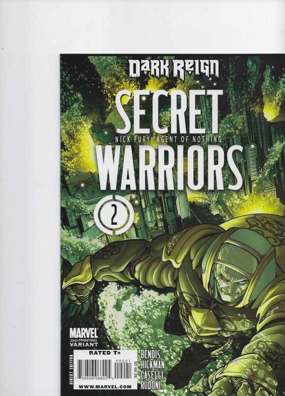 secret warriors #2 variant