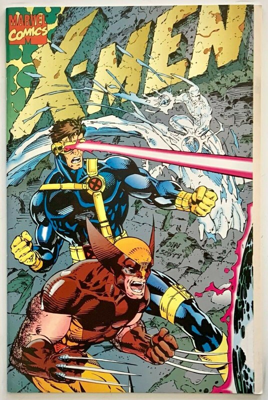 X-Men #1 Special Collectors Edition cover by Jim Lee, 1st Gold & Blue Teams