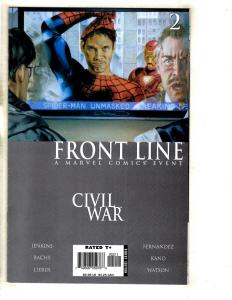 12 Comics Civil War Front Line 1 2 3 4 7 8 9 11 Cap Marvel 2 Sentry 1 2 3 MF12