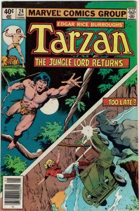 Tarzan #24 Marvel Comics VF
