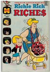 RICHIE RICH RICHES (1972-1982) 3 VG-F Nov. 1972 COMICS BOOK