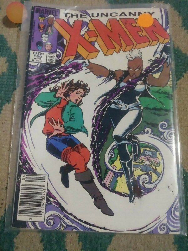 UNCANNY X-MEN # 180 1984 MARVEL STORM KITTY PRIDE DOUG RAMSEY NEW MUTANTS