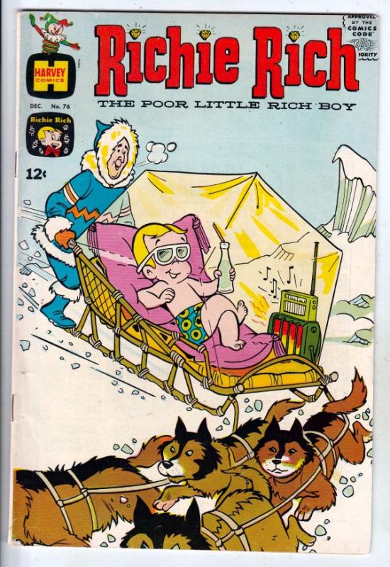 Richie Rich #76 (Dec-68) VF High-Grade Richie Rich