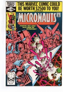 Micronauts #21 Direct Edition (1980)