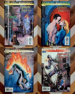 FANTASTIC FOUR 1234 #1-4 MARVEL KNIGHTS 2001 HIGH GRADE Complete Series Set of 4