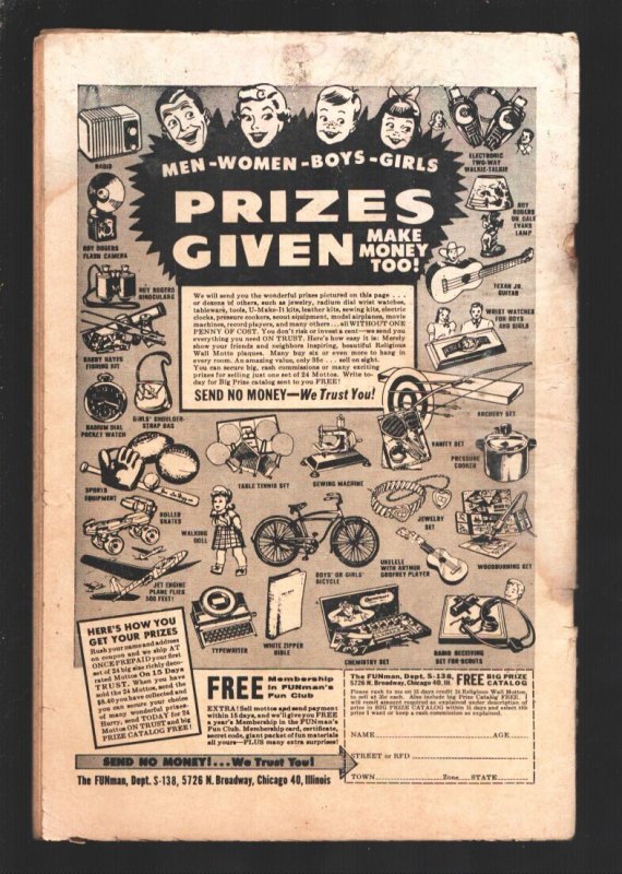 Action Adventure #2  1955 - Gillmor  -G - Comic Book