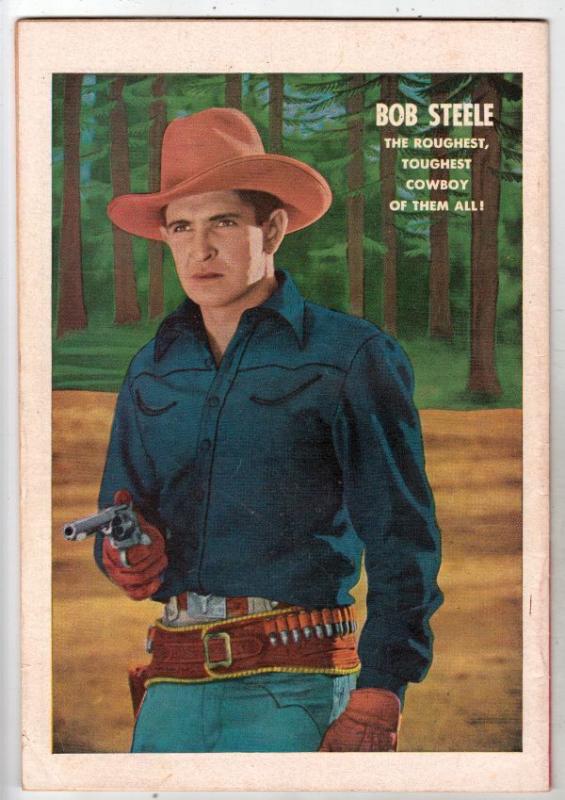 Bob Steele Western 1 Strict 7.5 VF- High-Grade(Dec-50)-Hangman's Bait Bob Steele