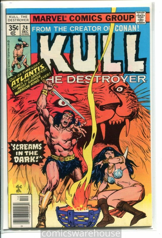 KULL THE CONQUEROR (1971 MARVEL) #24 FN -02672