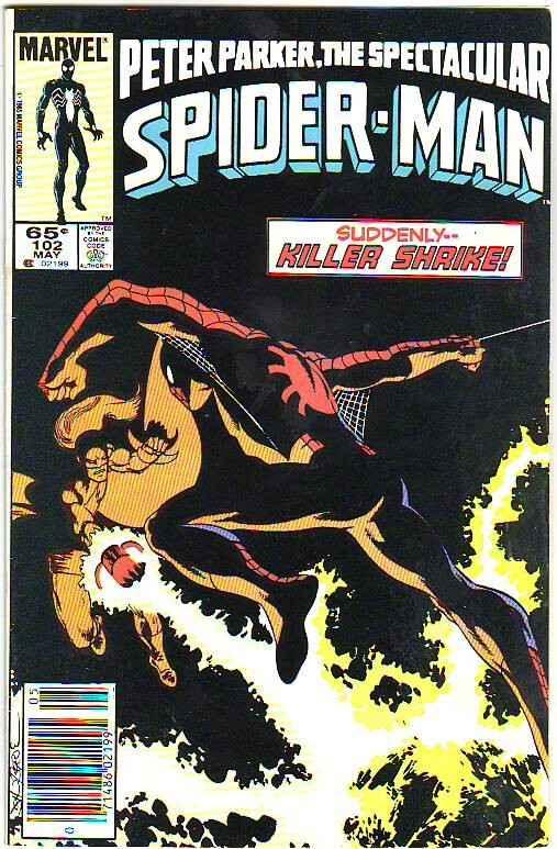 Spider-Man, Peter Parker Spectacular #102 (May-85) VF High-Grade Spider-Man