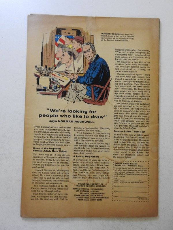 Strange Tales #150 (1966) GD/VG Condition moisture damage