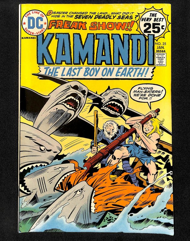 Kamandi, The Last Boy on Earth #25