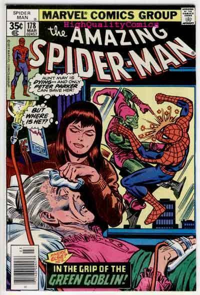 SPIDER-MAN #178, FN/VF, Green Goblin, Ross Andru, Amazing, 1963, Len Wein