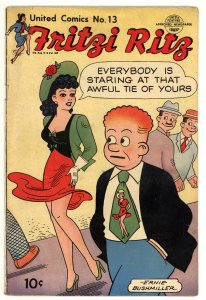 United Comics #13 (1950) Fritzi Ritz cover