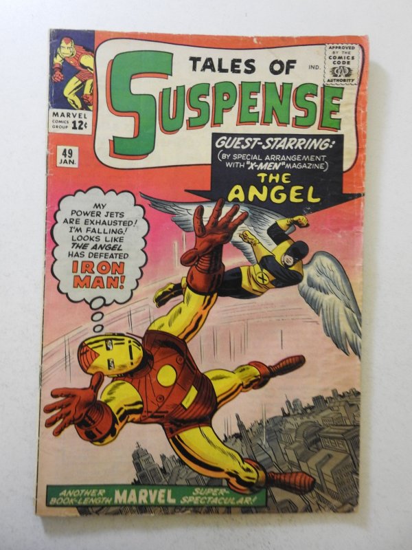 Tales of Suspense #49 (1964) GD/VG Condition moisture stains